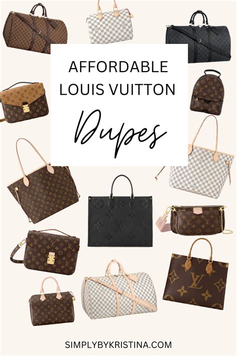 where to buy lv dupes|louis vuitton dupe alternatives.